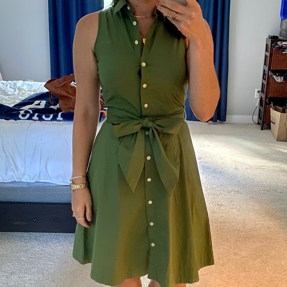 J. Crew button down dress